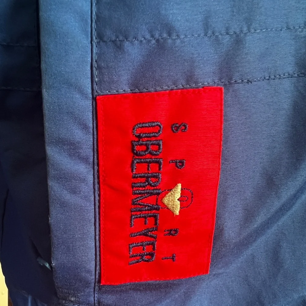 VTG Obermeyer Men’s Blue Ski Jacket SZ XL Gorpcore Retro Outdoors Streetwear